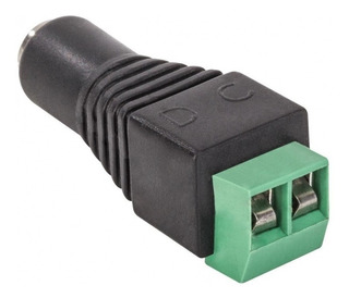 Adaptador Jack Plug Invertido 2.1mm a Terminal Block Doble